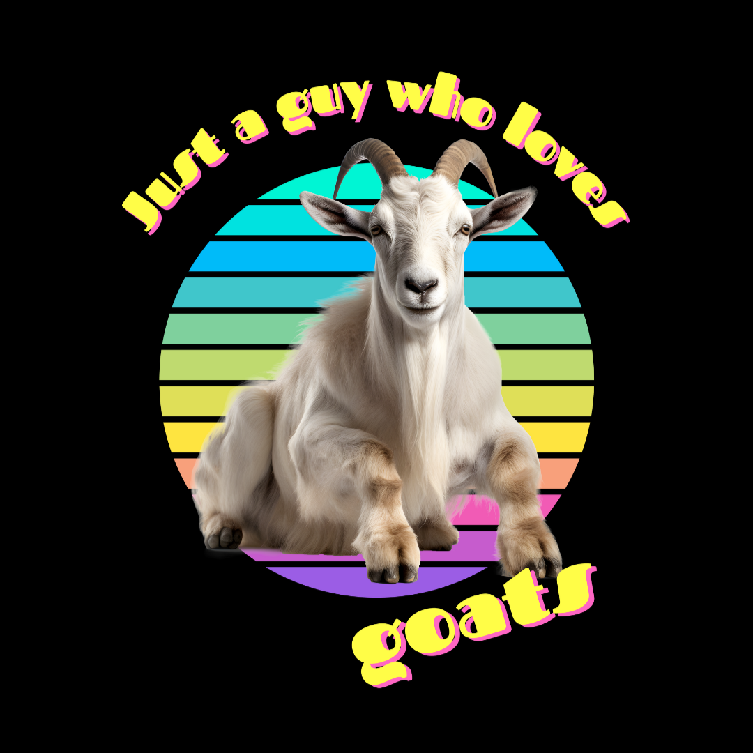 Just a Guy Who Loves Goats T-shirt
