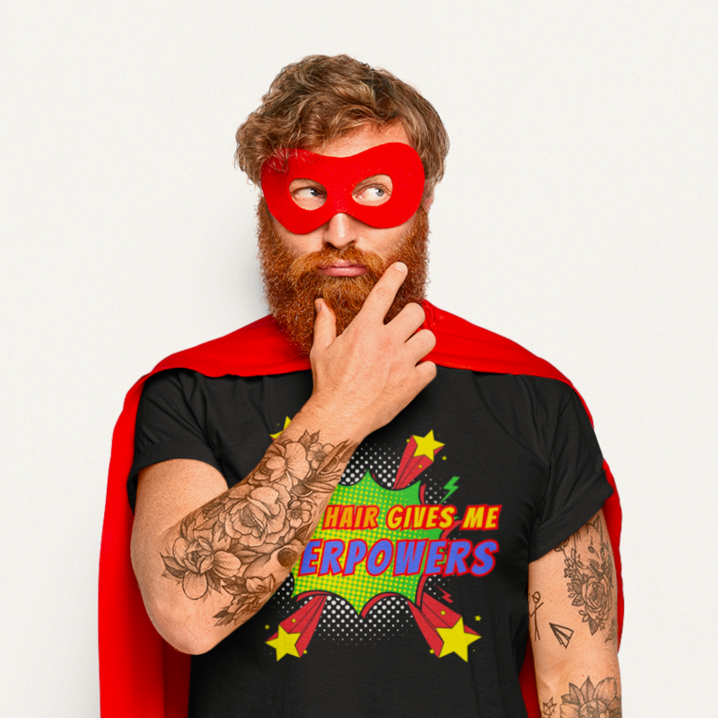 My Red Hair Gives Me Superpowers T-shirt