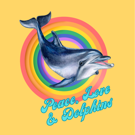 Peace, Love & Dolphins T-shirt