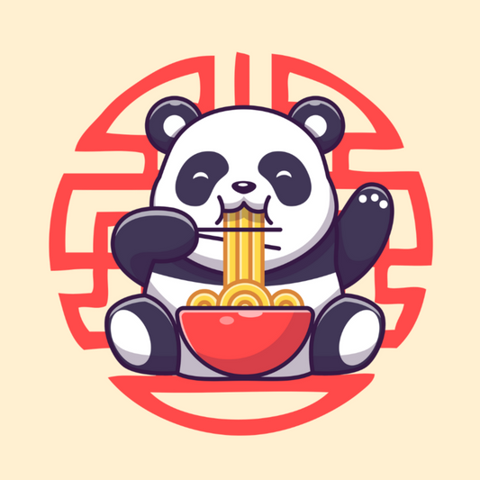 Noodle Panda Kids' T-shirt
