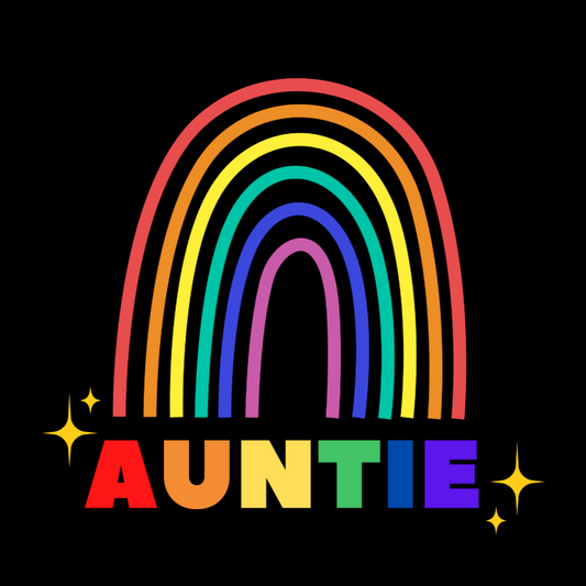 Auntie Rainbow T-shirt