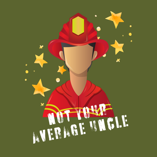 Not Your Average Uncle T-shirt (Firefighter)