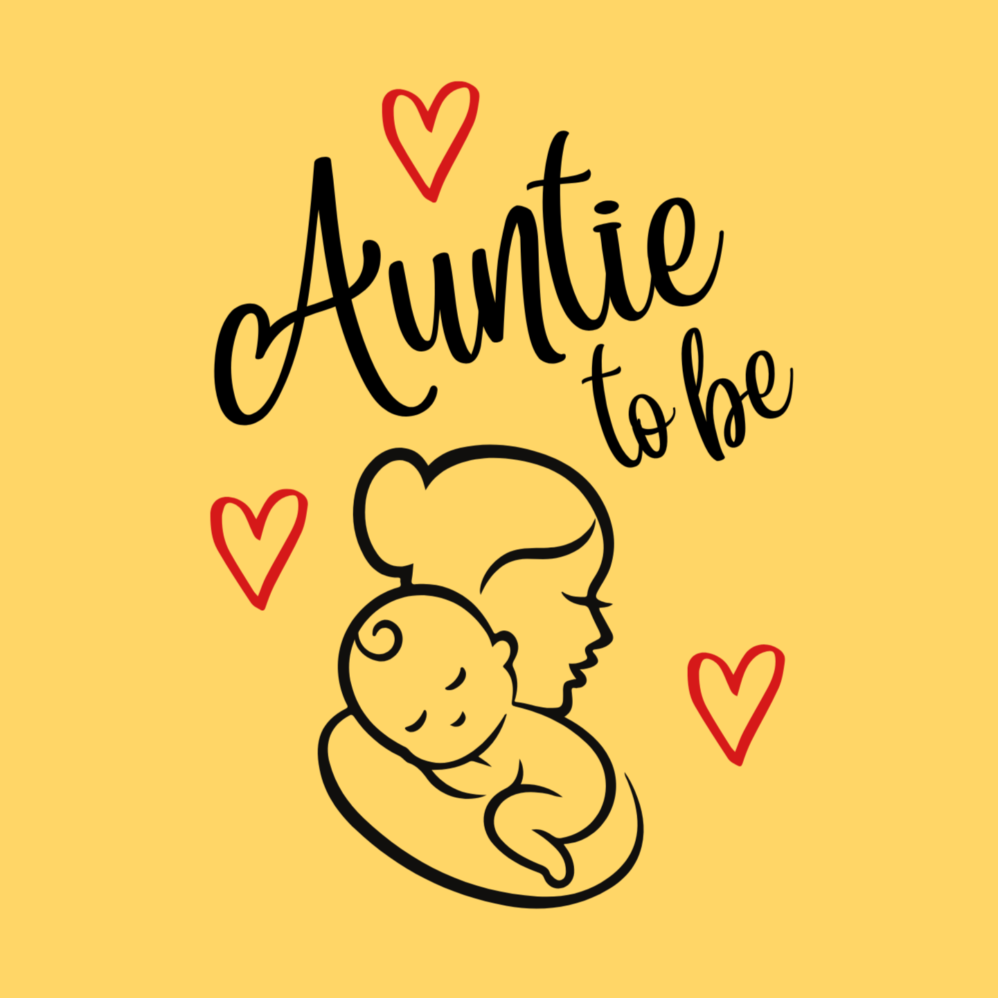 Auntie To Be T-Shirt