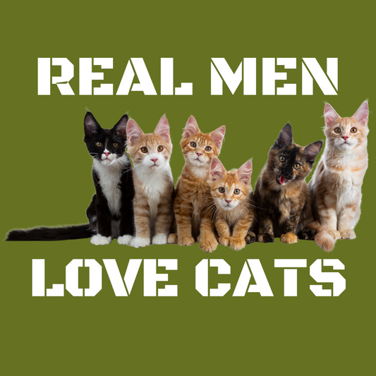Real Men Love Cats T-shirt