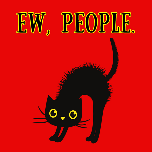 Ew, People cork-back coaster