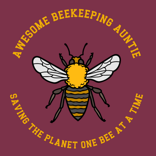 Awesome Beekeeping Auntie - Saving The Planet One Bee At A Time T-shirt