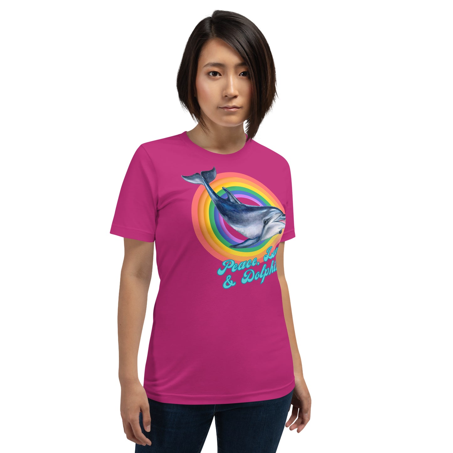 Peace, Love & Dolphins T-shirt