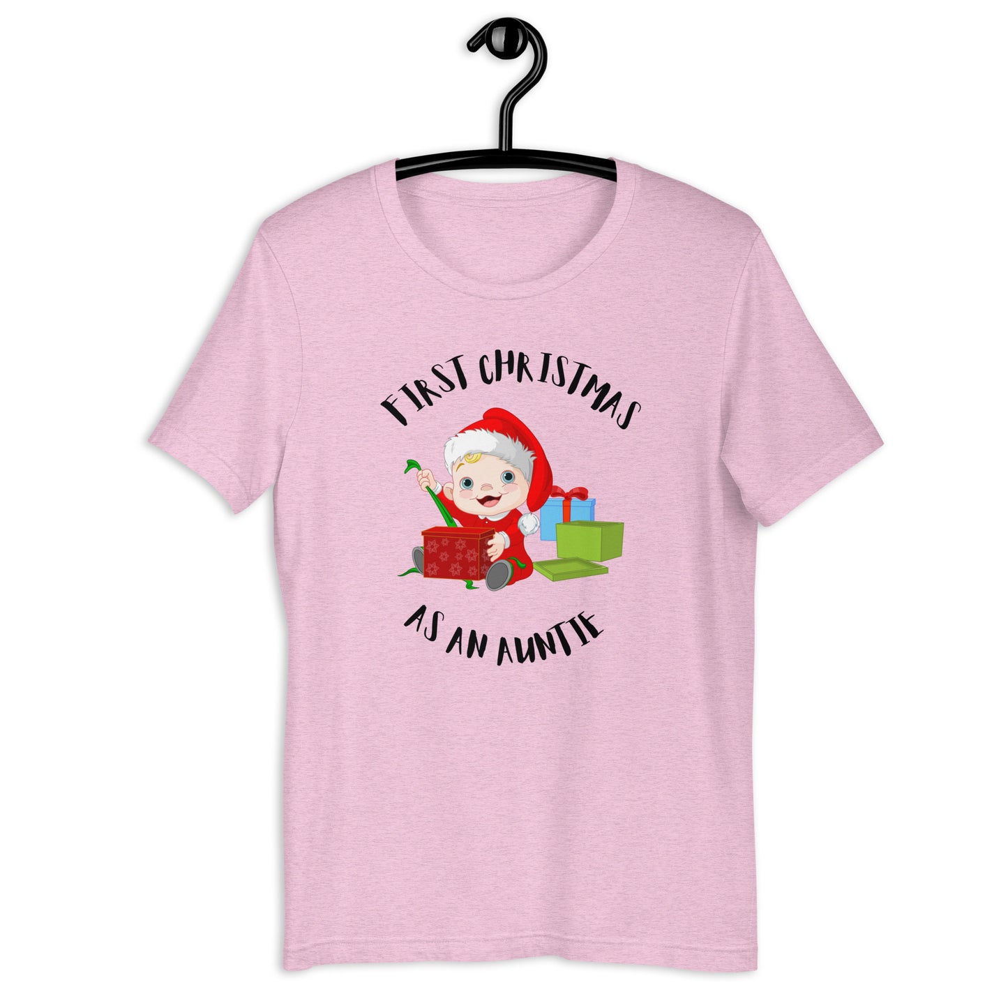 First Christmas As An Auntie T-shirt