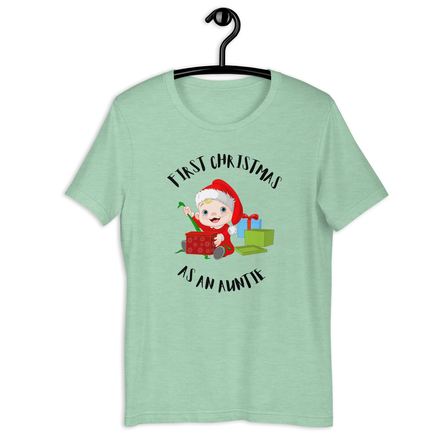 First Christmas As An Auntie T-shirt