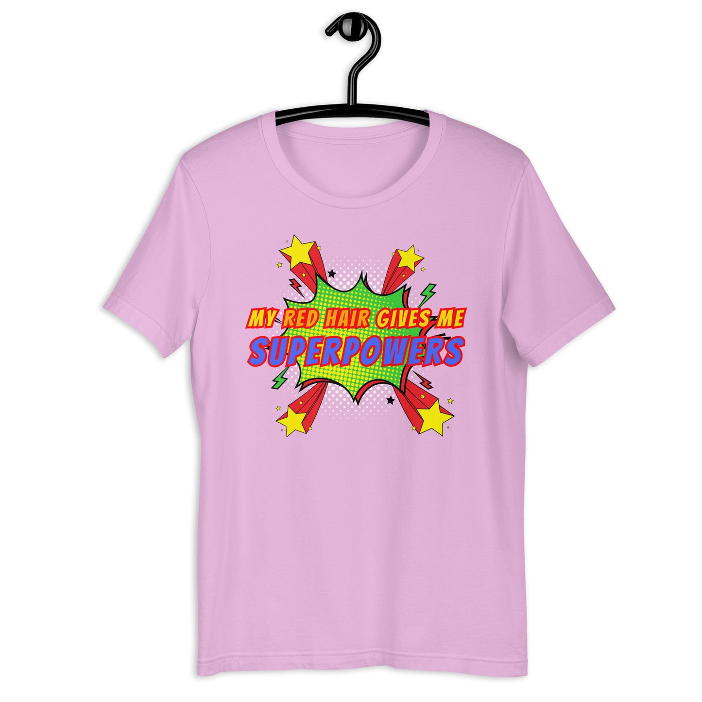 My Red Hair Gives Me Superpowers T-shirt