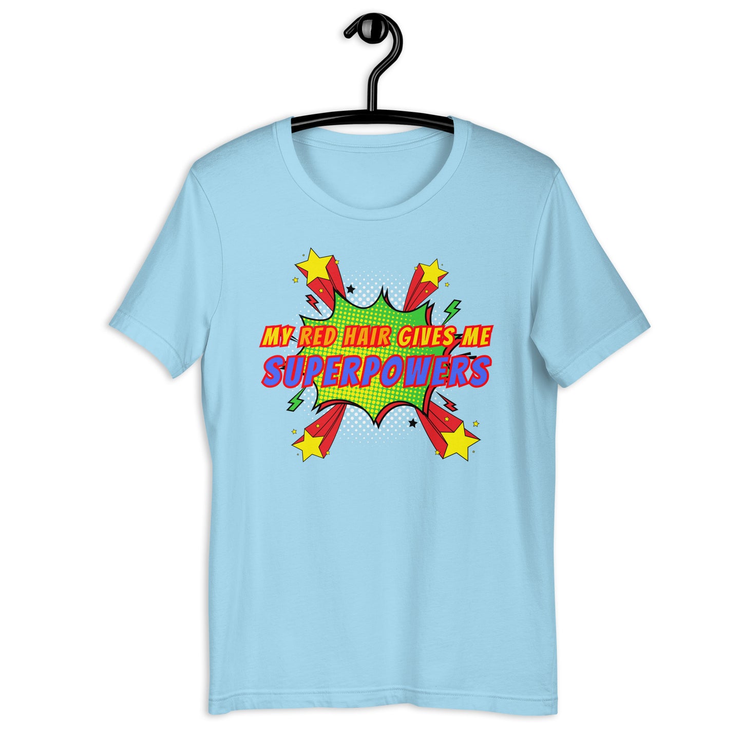 My Red Hair Gives Me Superpowers T-shirt