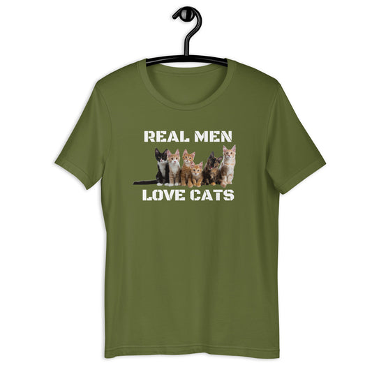 Real Men Love Cats T-shirt