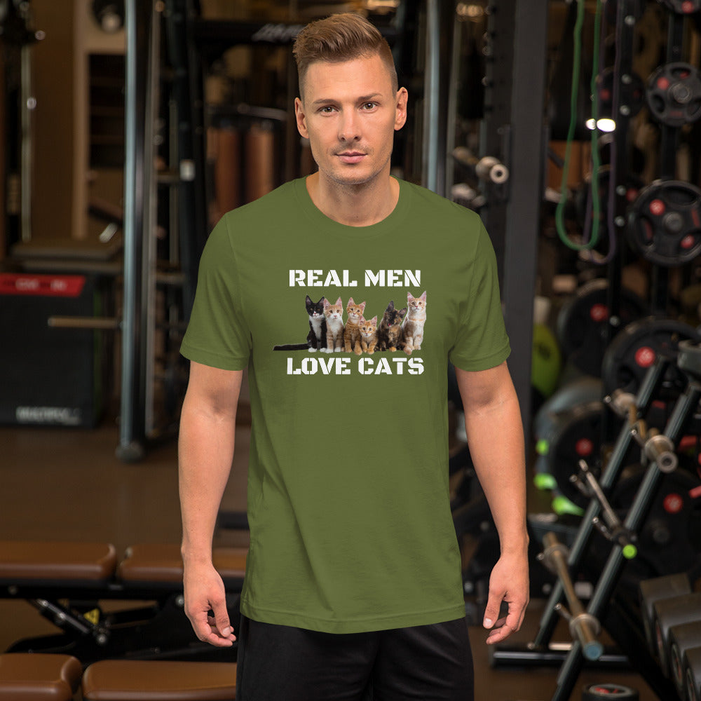 Real Men Love Cats T-shirt