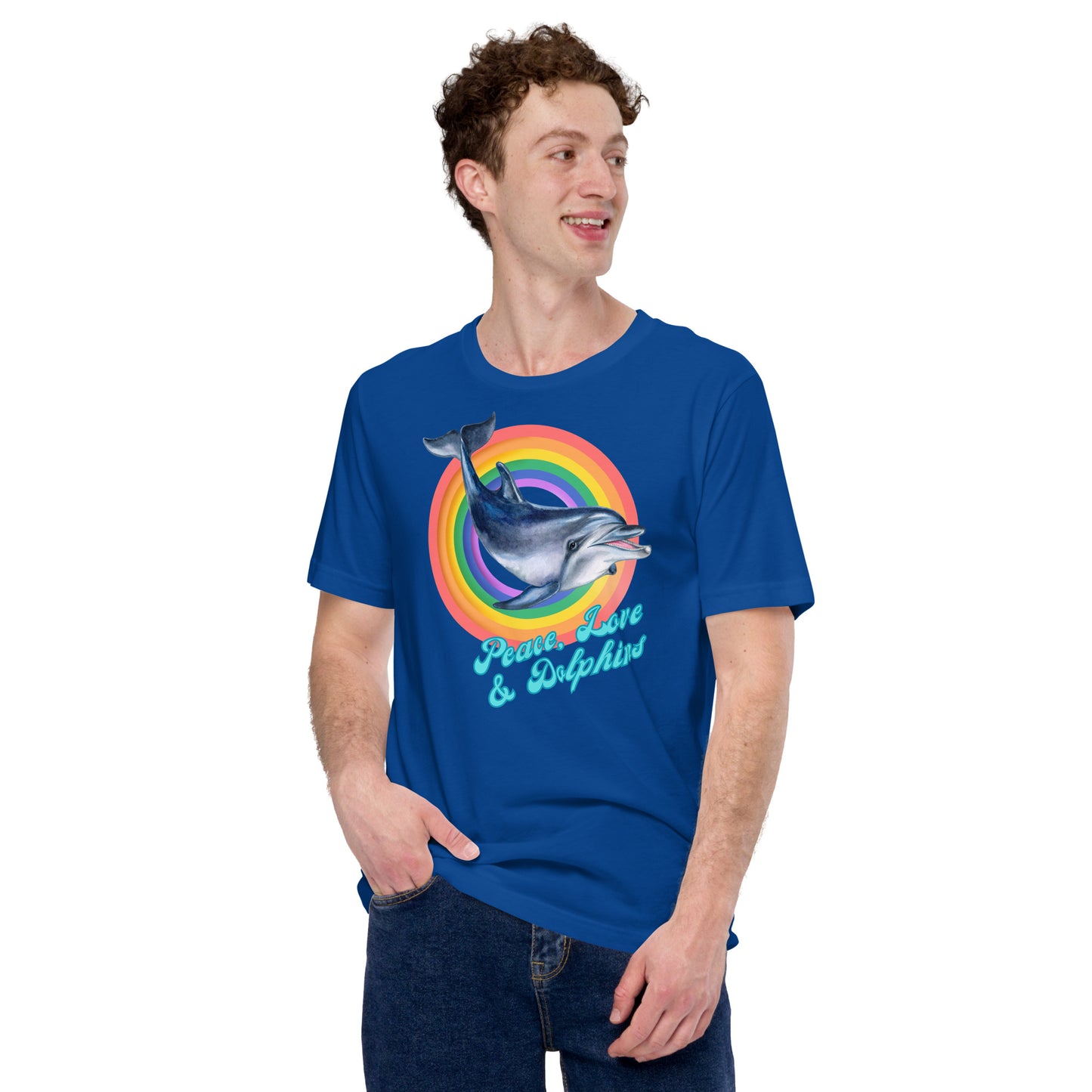 Peace, Love & Dolphins T-shirt