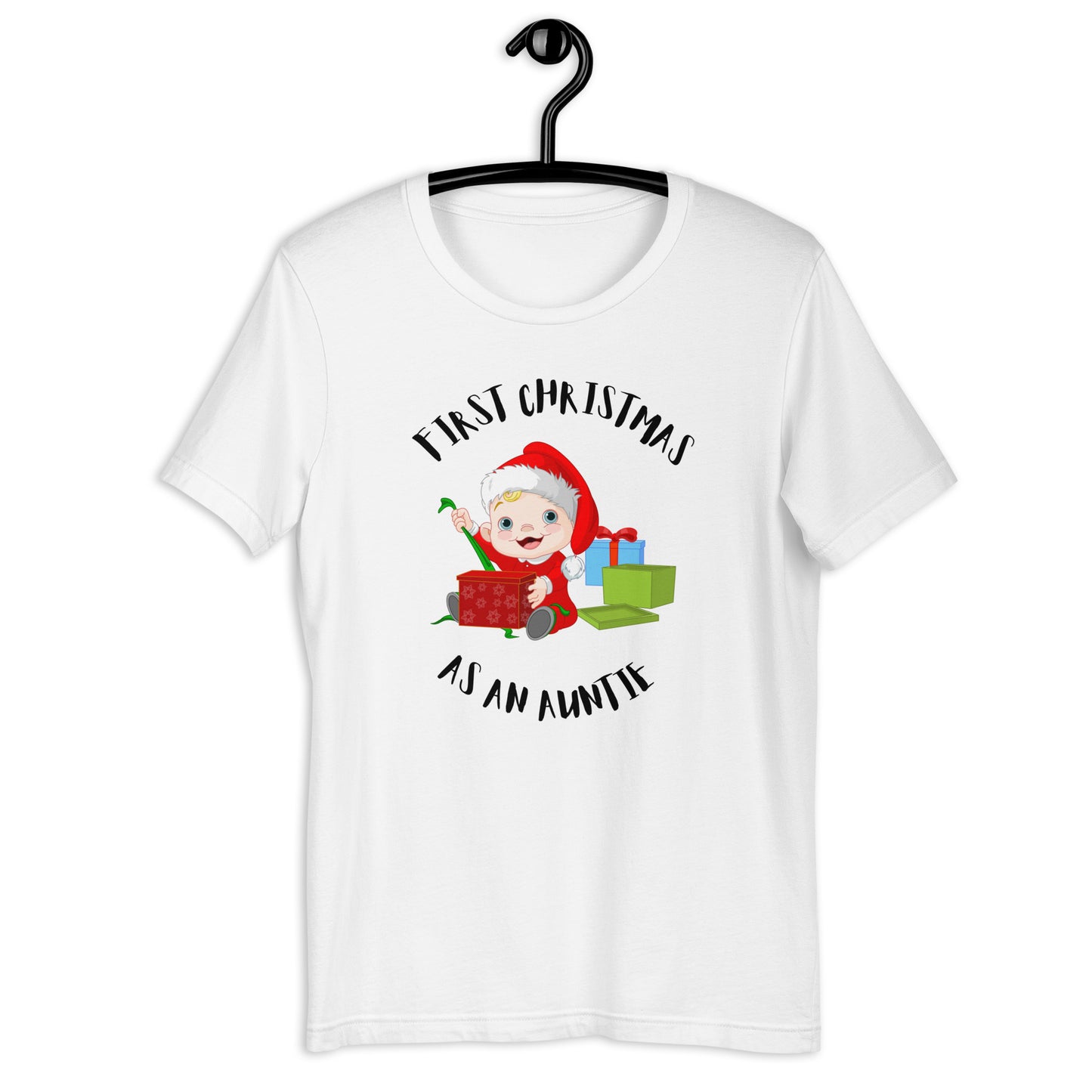 First Christmas As An Auntie T-shirt