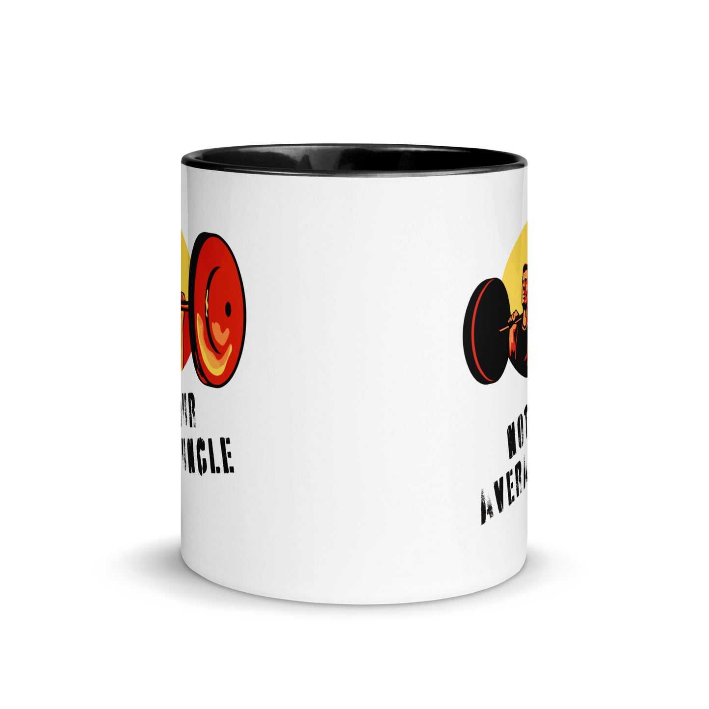 Not Your Average Uncle colour-inside mug