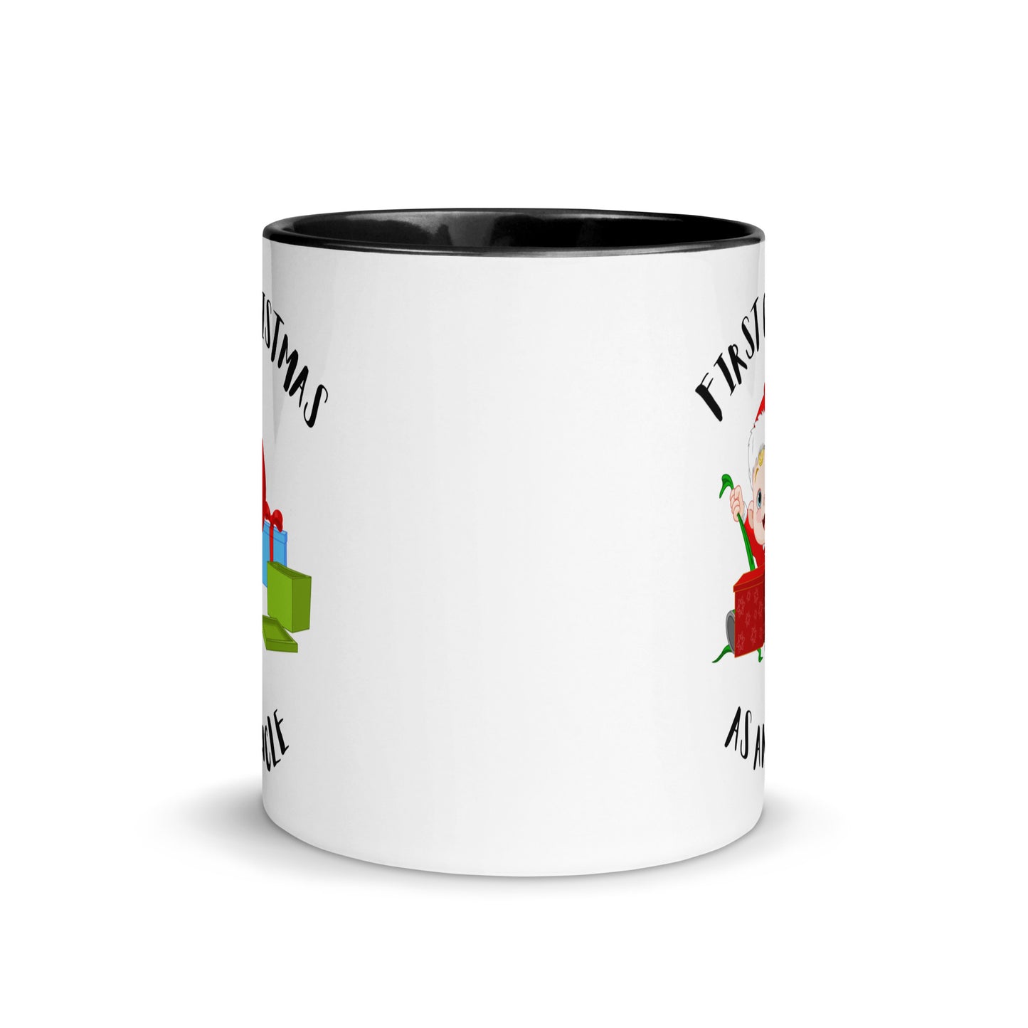 First Christmas as an Uncle colour-inside mug