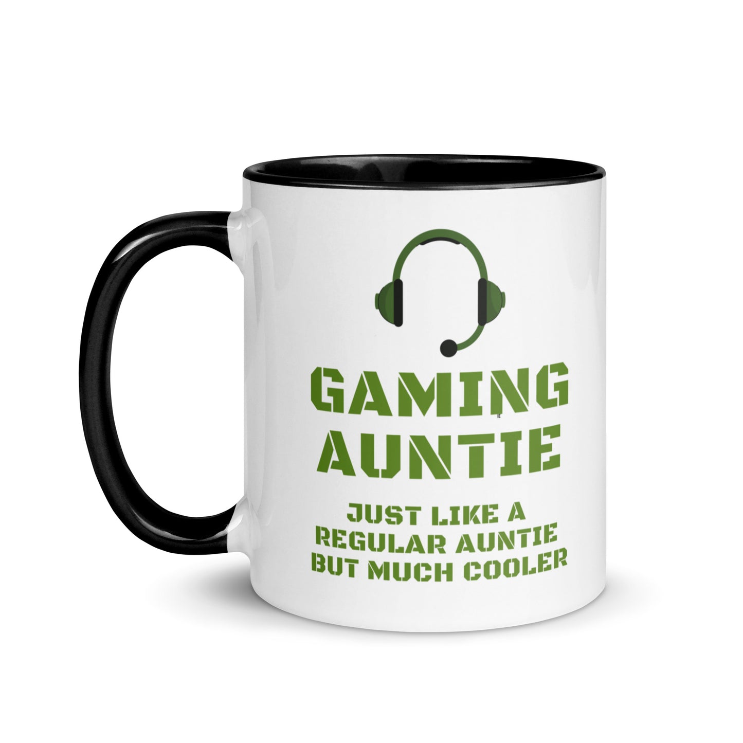 Gaming Auntie colour-inside mug