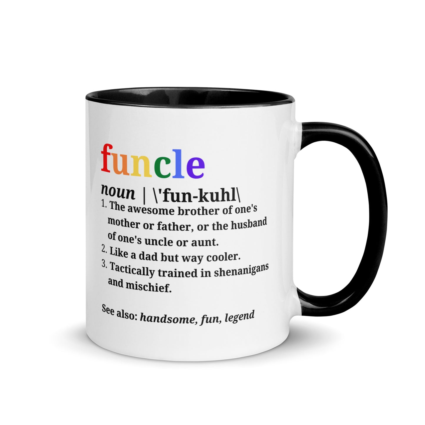 Funcle colour-inside mug