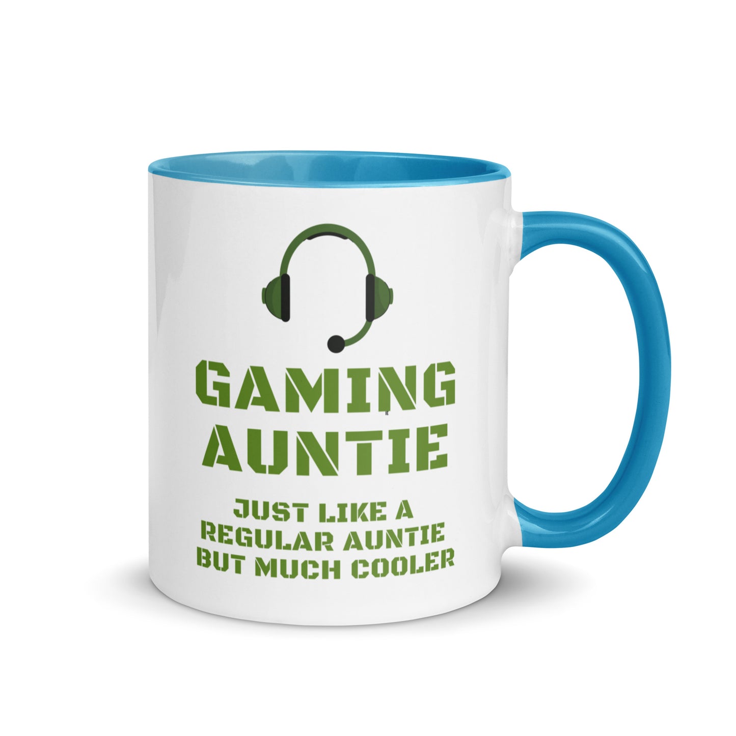 Gaming Auntie colour-inside mug