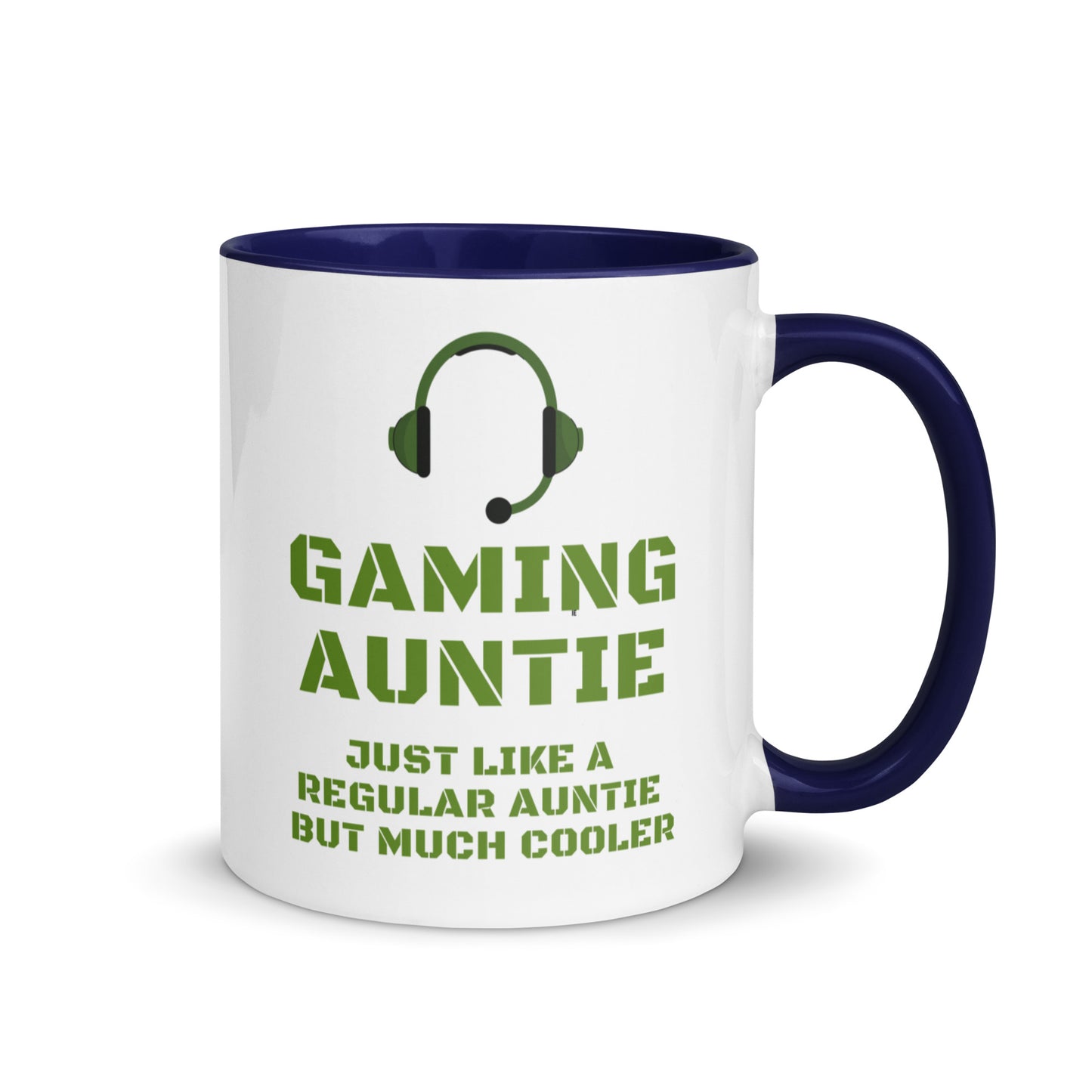 Gaming Auntie colour-inside mug