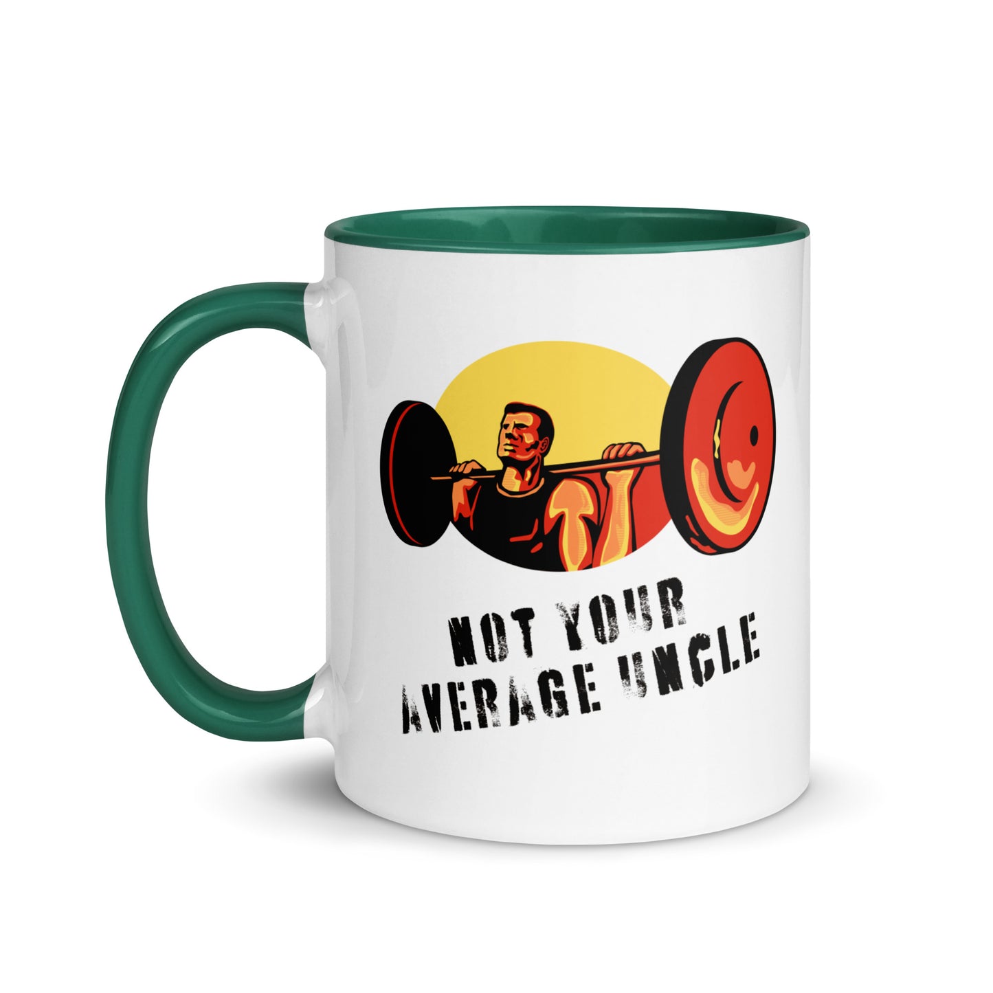 Not Your Average Uncle colour-inside mug