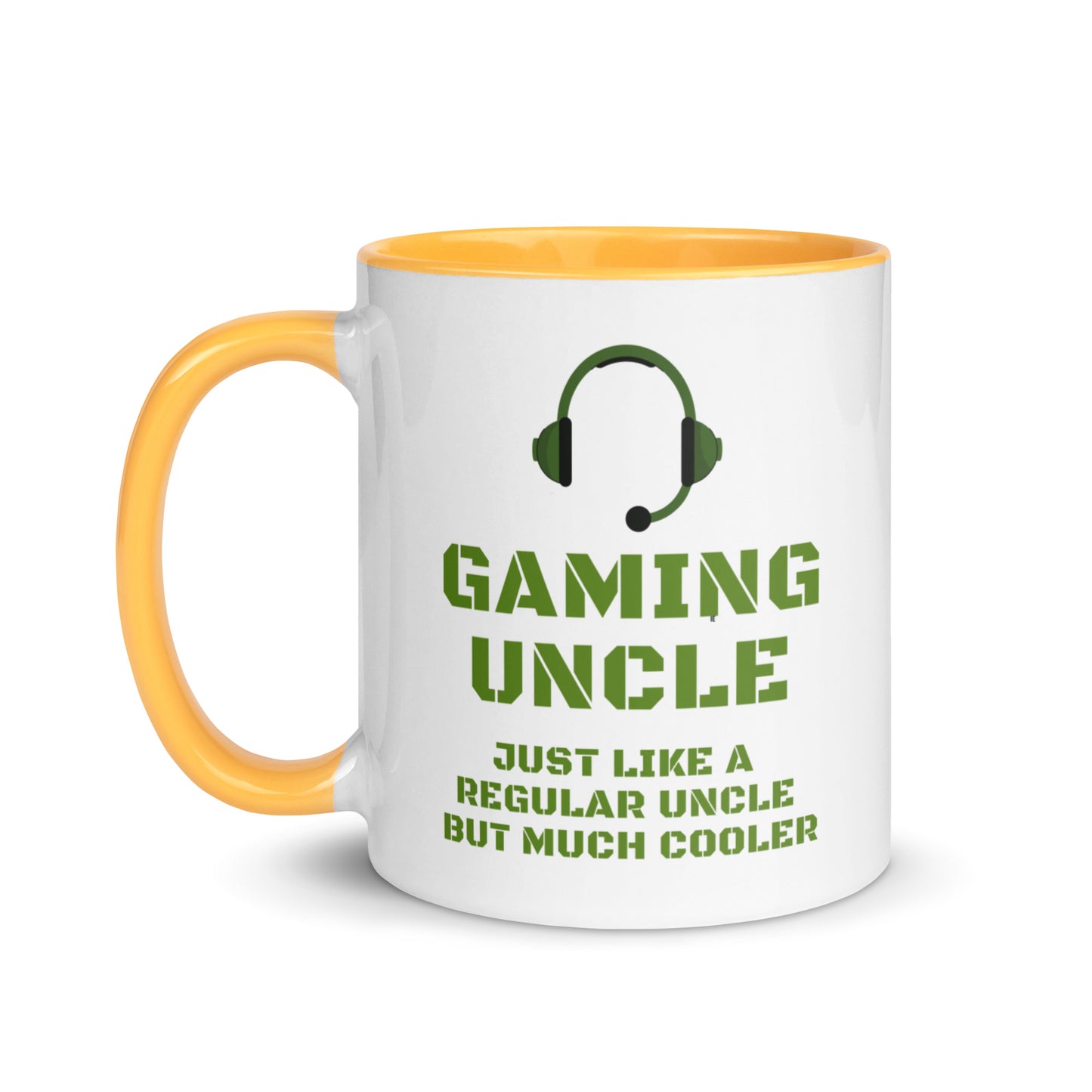 Gaming Uncle colour-inside mug