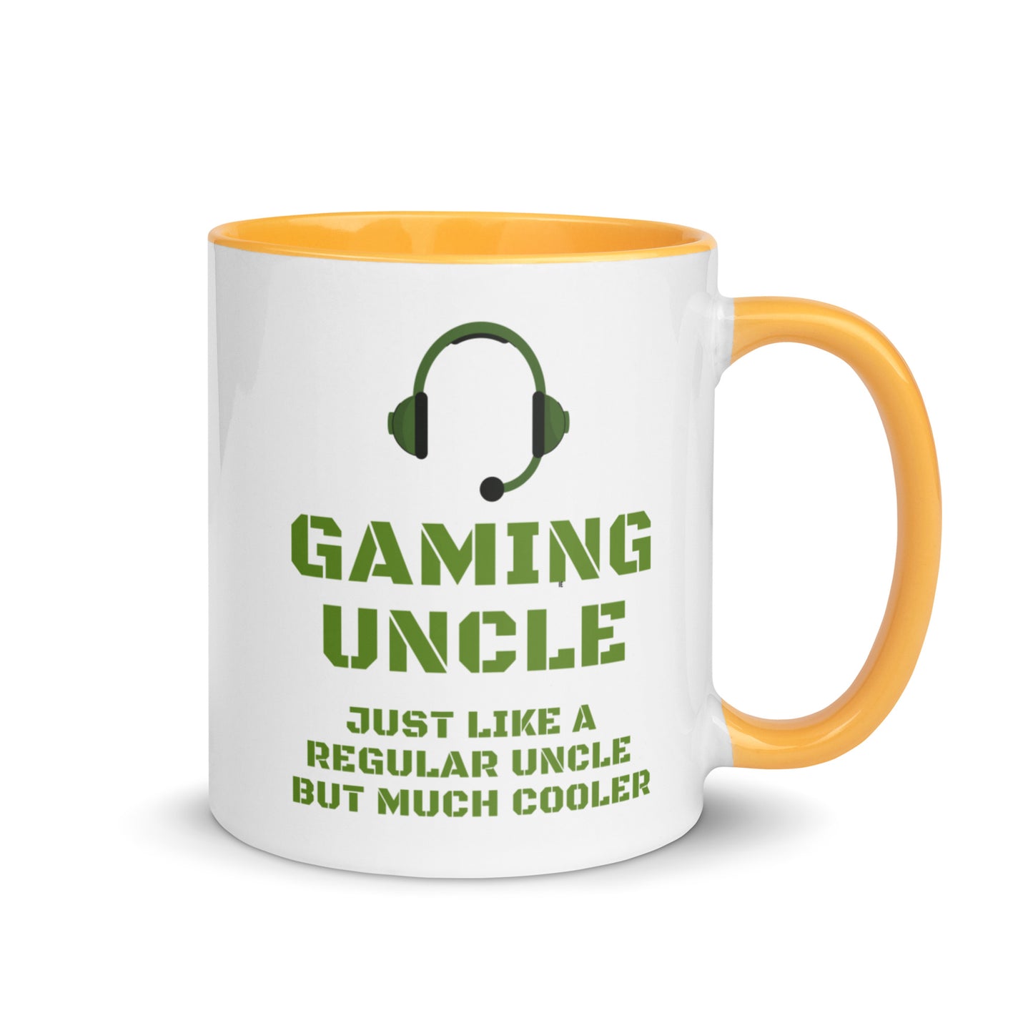 Gaming Uncle colour-inside mug