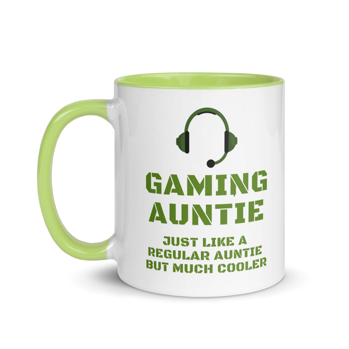 Gaming Auntie colour-inside mug