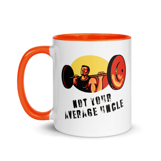 Not Your Average Uncle colour-inside mug