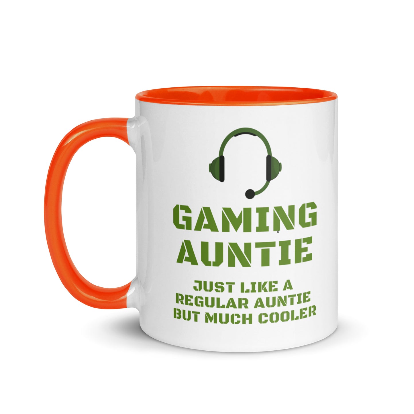 Gaming Auntie colour-inside mug