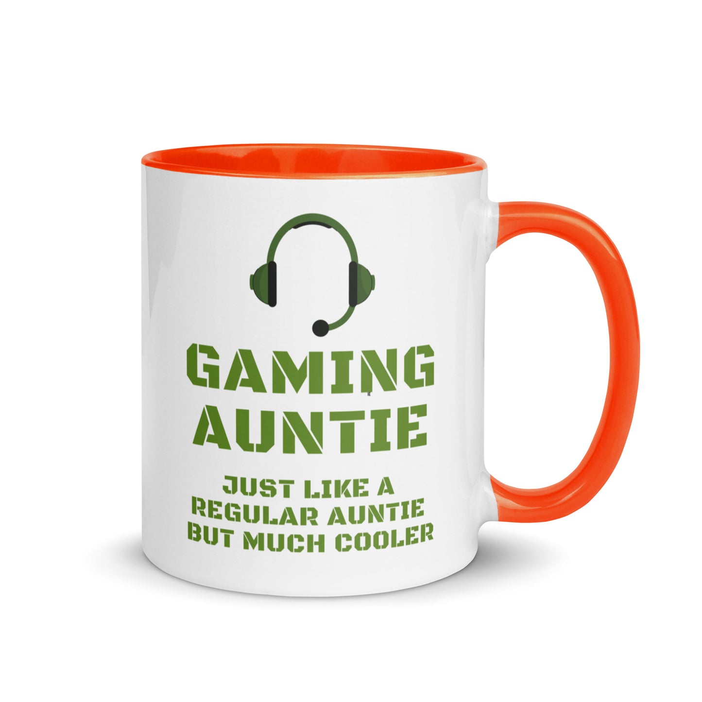 Gaming Auntie colour-inside mug