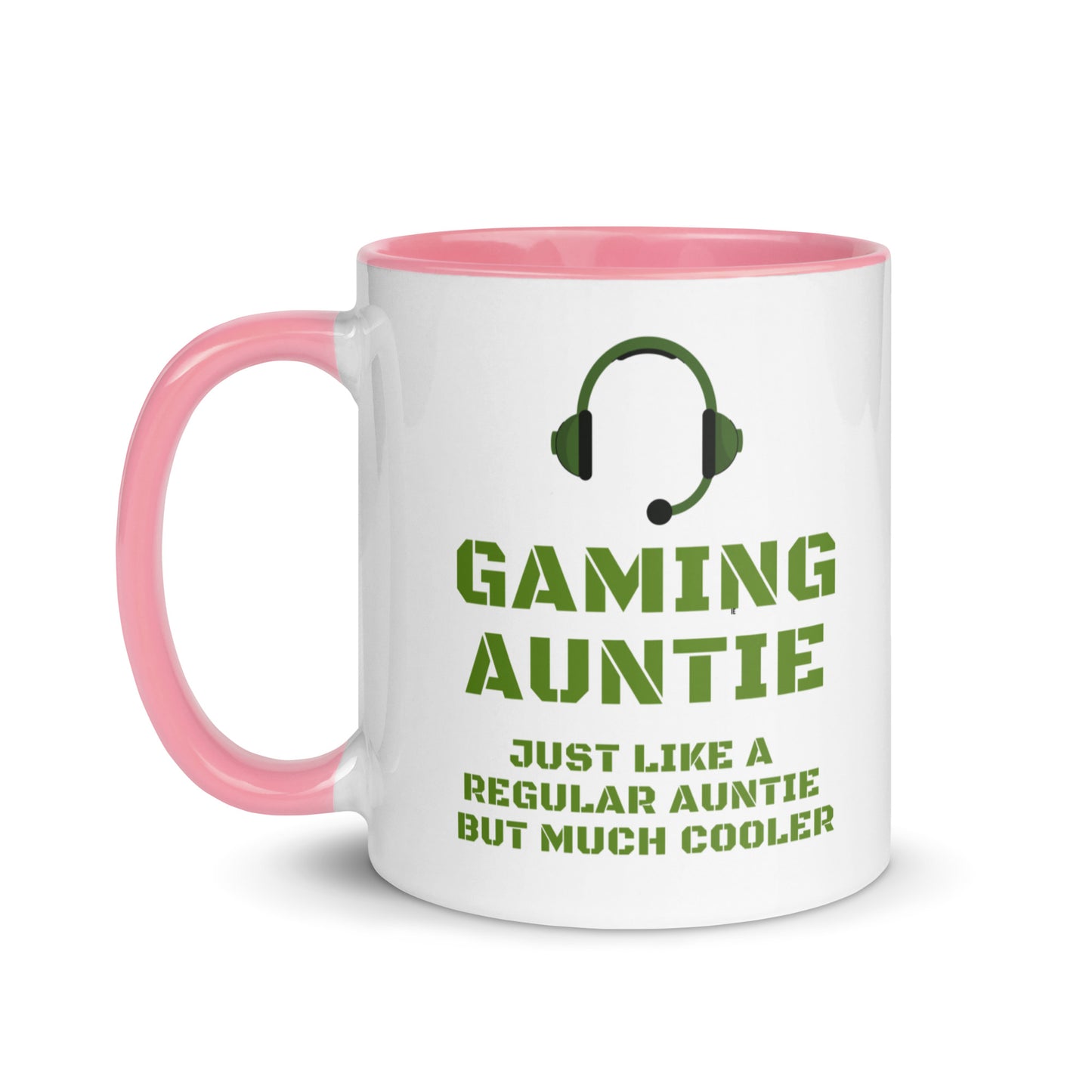 Gaming Auntie colour-inside mug