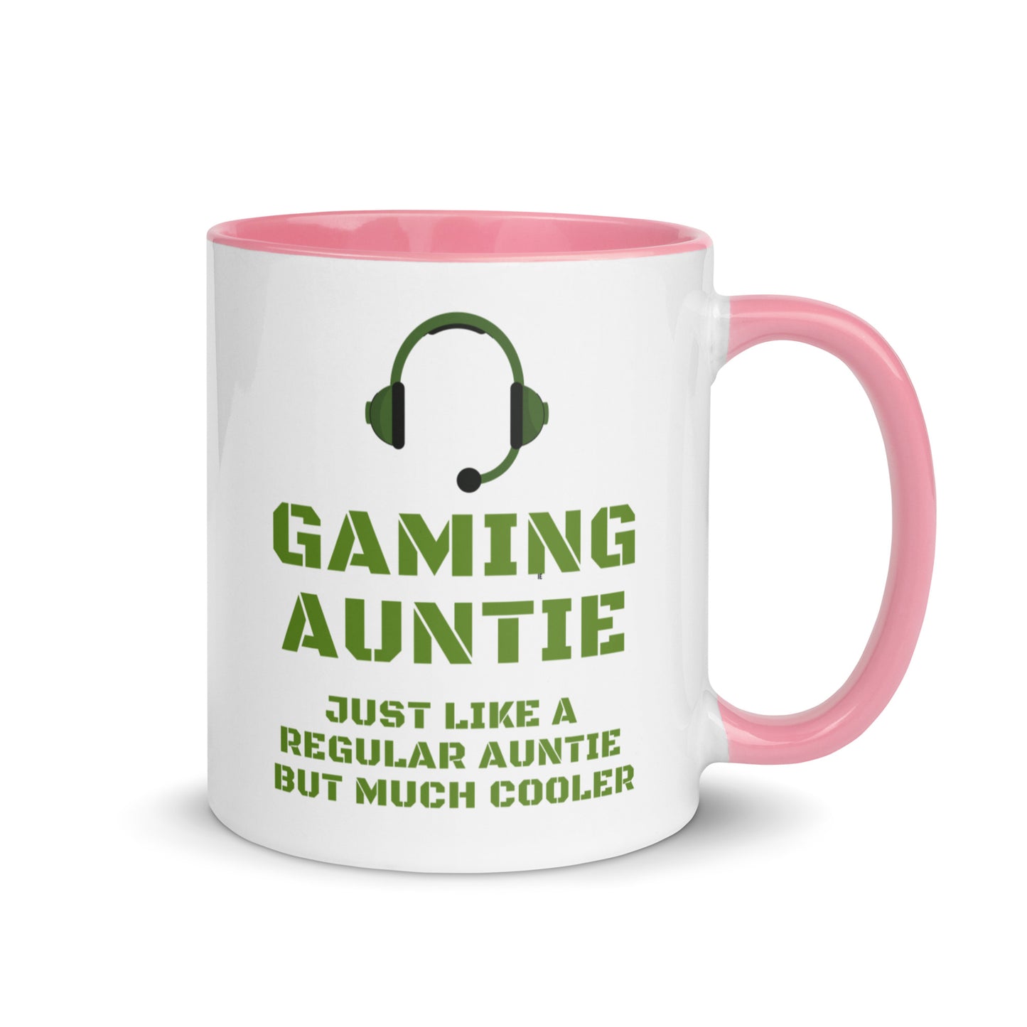 Gaming Auntie colour-inside mug