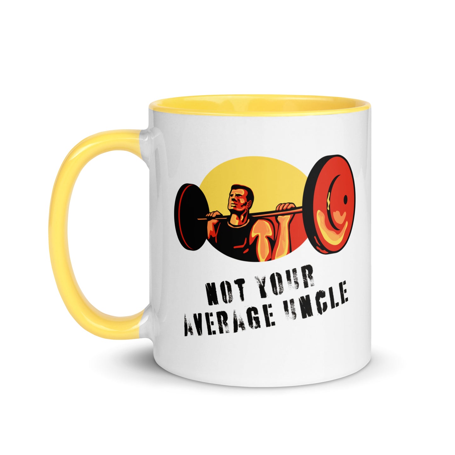 Not Your Average Uncle colour-inside mug