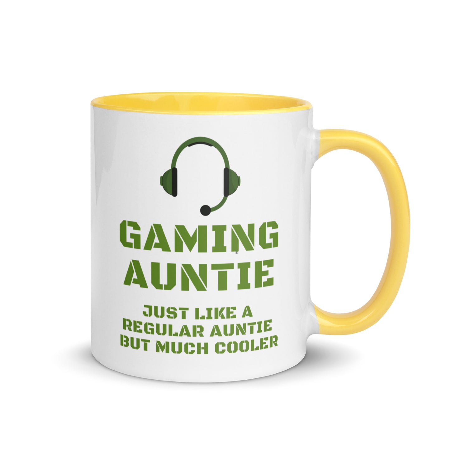 Gaming Auntie colour-inside mug