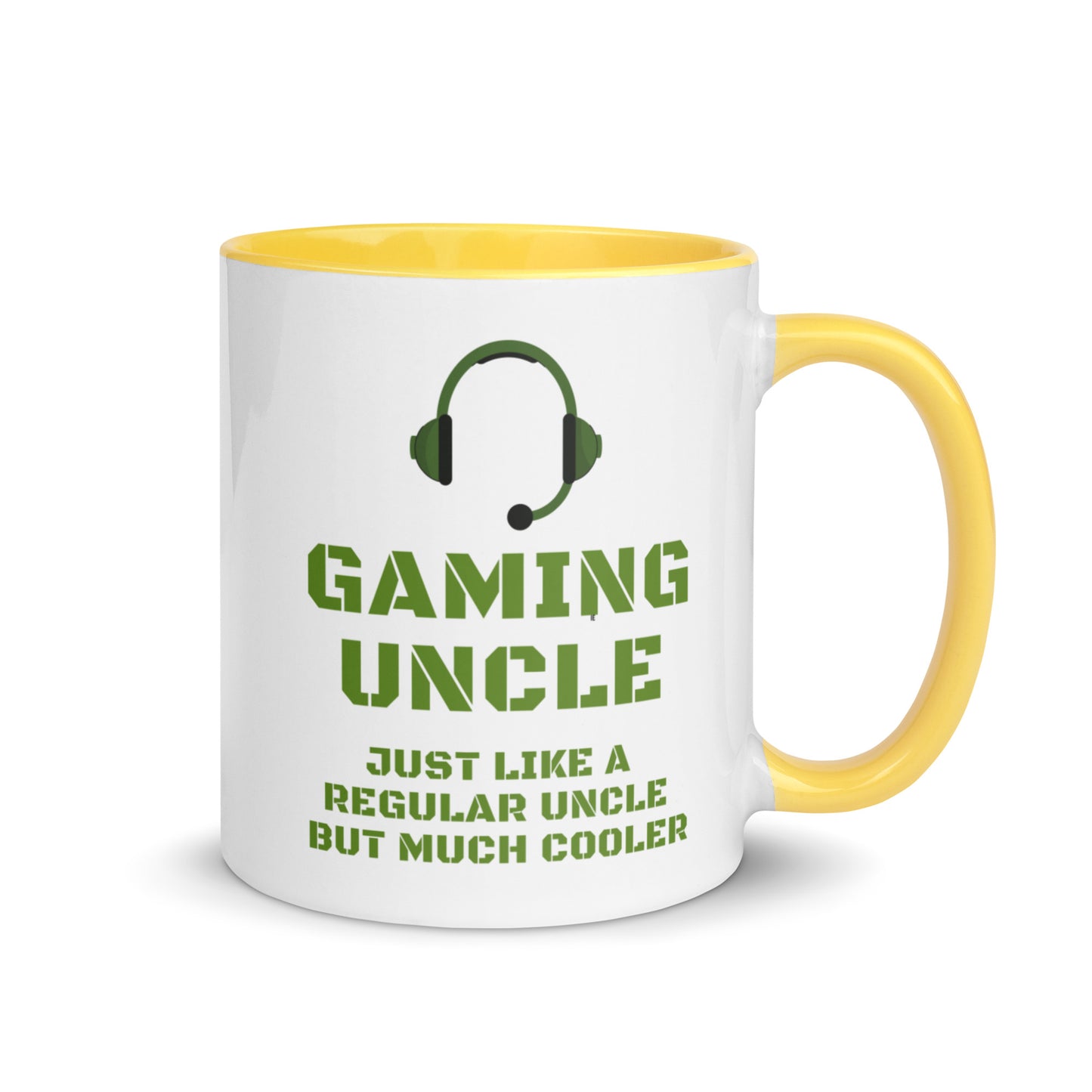 Gaming Uncle colour-inside mug