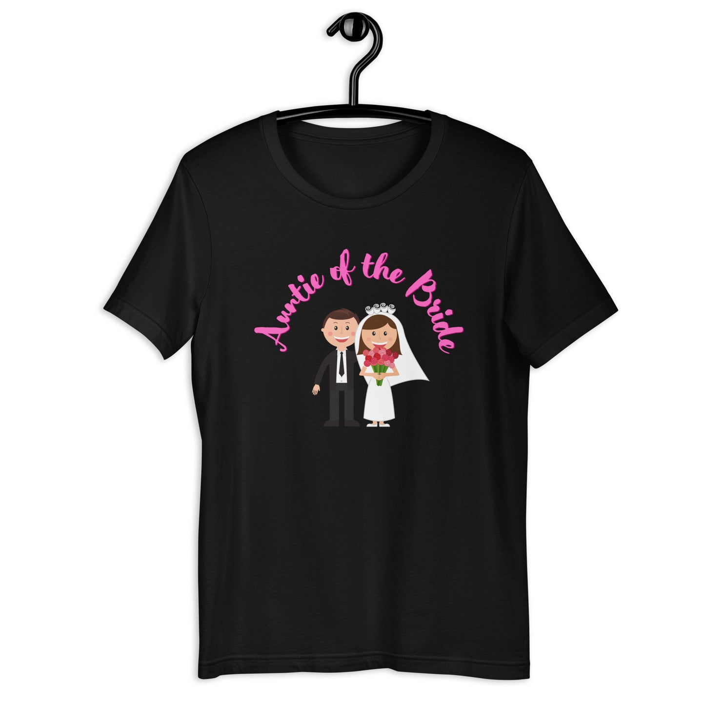 Auntie of the Bride T-shirt (Option 1)