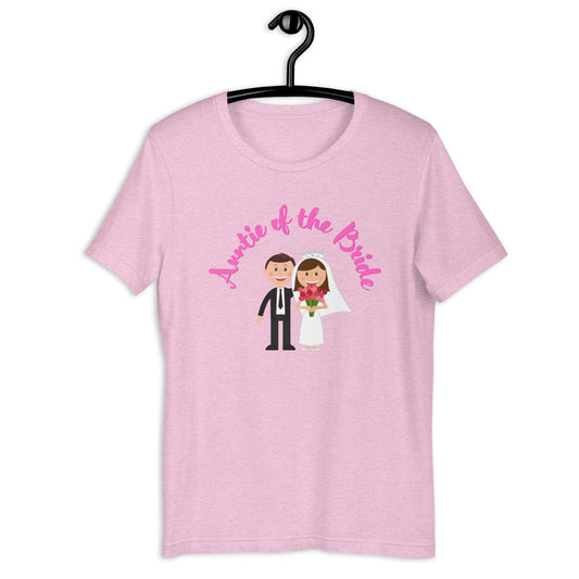 Auntie of the Bride T-shirt (Option 1)