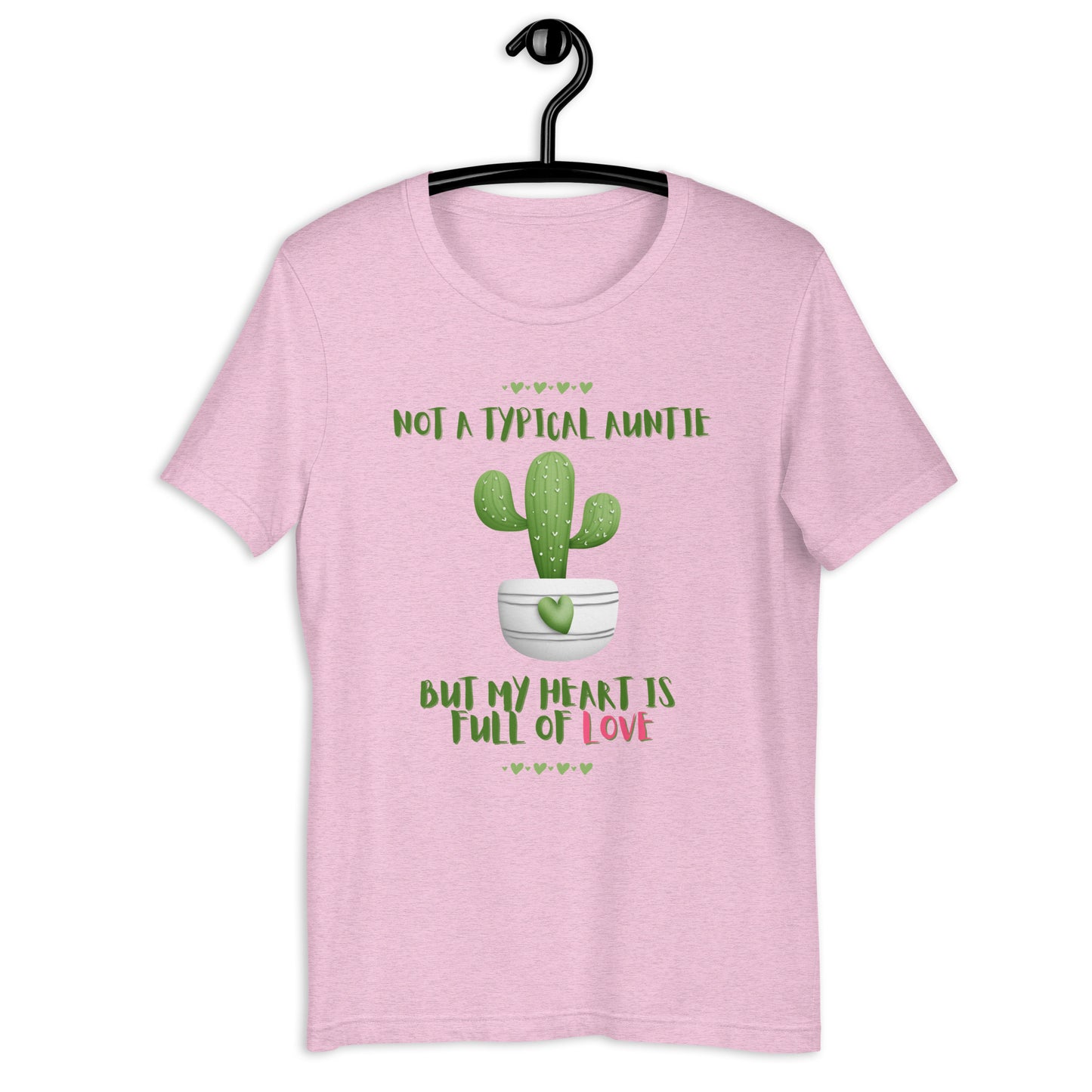 Not a Typical Auntie But My Heart Is Full of Love T-shirt