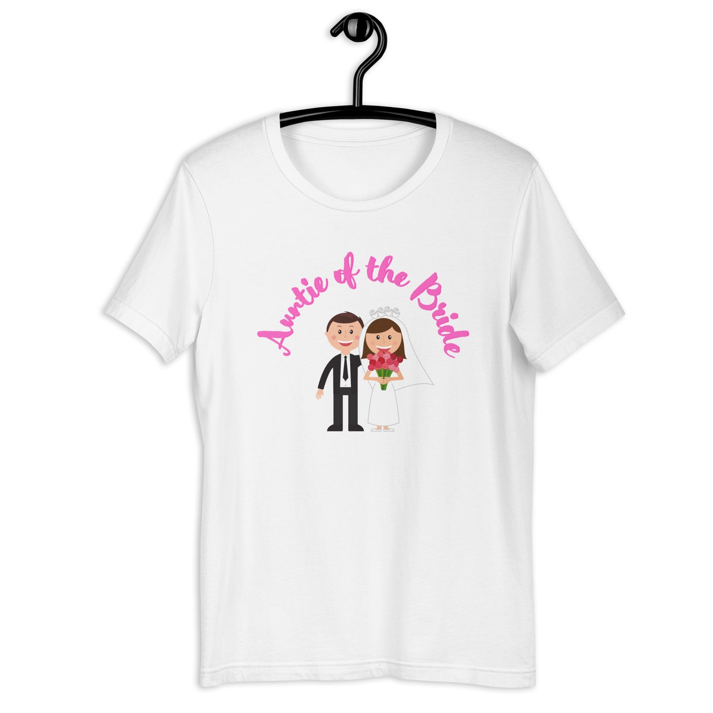 Auntie of the Bride T-shirt (Option 1)